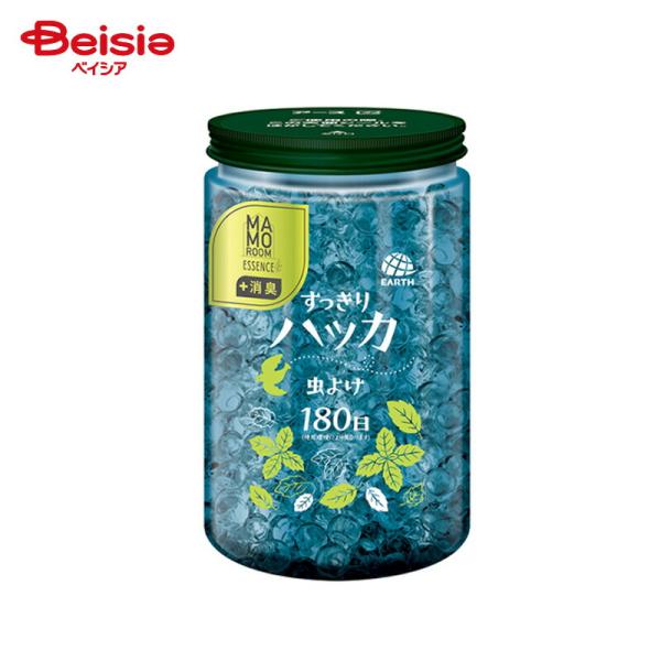 （非掲載）アース製薬 マモルームエッセンス 虫よけパール 180日用 すっきりハッカ【 爆買 】