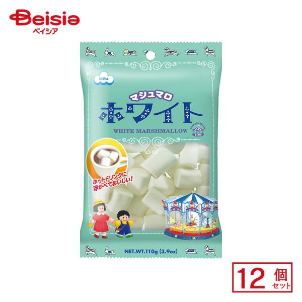エイワ ホワイトマシュマロ 110g×12個