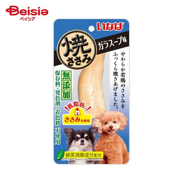 他サイト： ドッグフード いなば食品 焼ささみガラスープ味1本 ×6個の商品画像