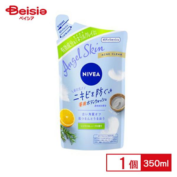 他サイト： 花王 ニベアエンジェルボディウォッシュアクネ詰替350mlの商品画像