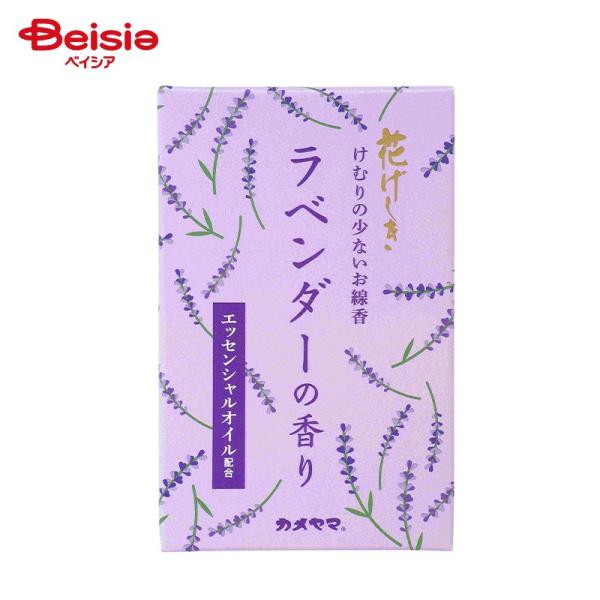 他サイト： カメヤマ 花げしき ラベンダーの香り ミニ寸50g |  お線香 お供え お墓参り 仏壇 お線香立て ミニ寸 炭お線香 備長炭 線香セット 匂い 仏具 お香の商品画像