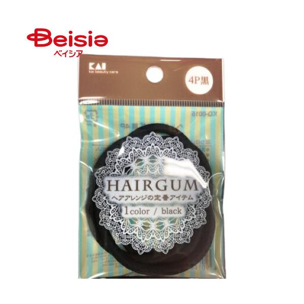 他サイト： 貝印 ヘップリング黒4Pの商品画像