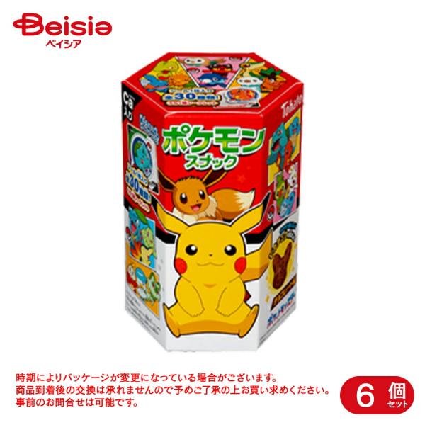 東ハト ポケモンスナック チョコレート味 23g×6個 | 駄菓子 おやつ