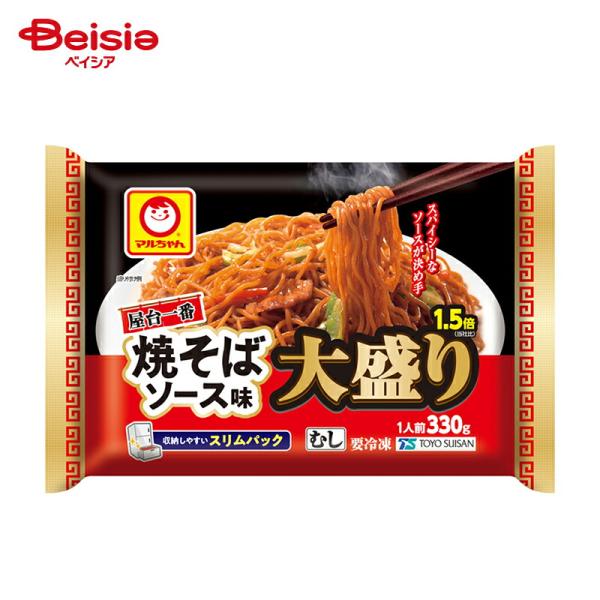 [冷凍] 東洋水産 屋台一番 焼そばソース味大盛り1.5倍 330g