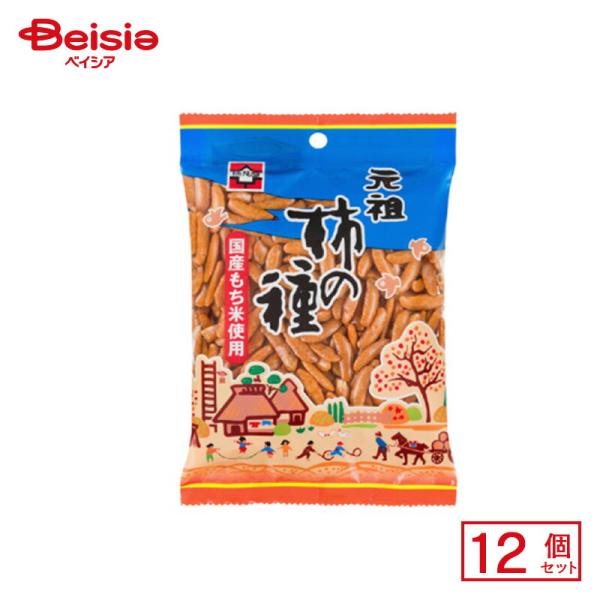 浪花屋製菓 元祖柿の種M 135g×12個 | 駄菓子 おやつ 子供 お菓子 おつまみ 懐かしい 駄菓子屋 詰め合わせ 人気 お徳用 お祭り 縁日 景品 自治会 町内会 子ども