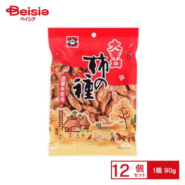 浪花屋製菓 大辛口柿の種 M 90g×12個
