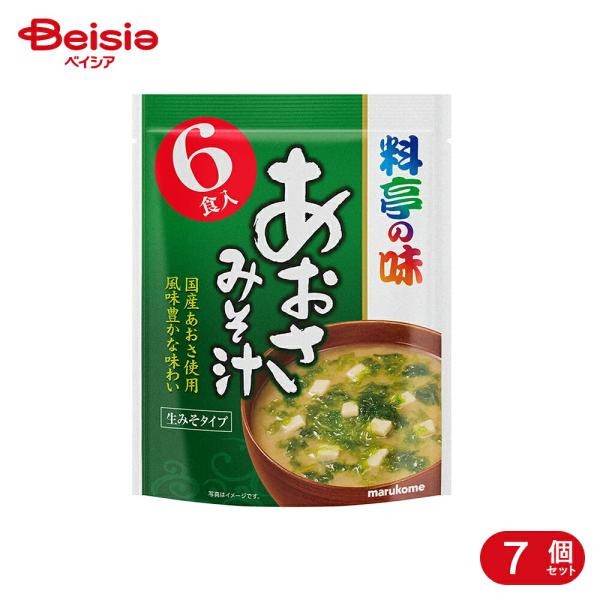 他サイト： マルコメ 料亭の味 あおさ 6食 7個の商品画像
