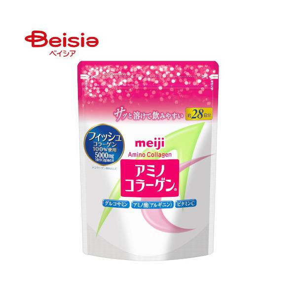 コラーゲン 明治 アミノコラーゲン 196g フィッシュ 粉末