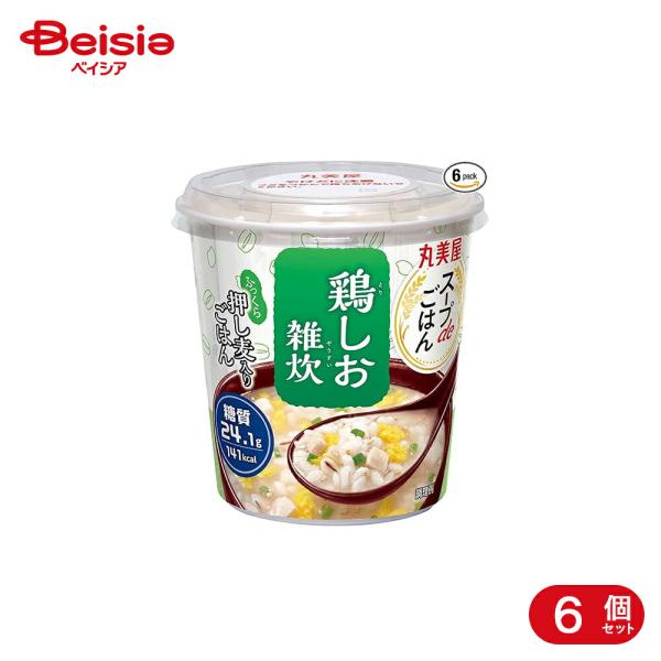他サイト： 丸美屋 スープDEごはん 鶏しお雑炊 70.3g 6個の商品画像