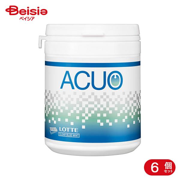 他サイト： ロッテ ACUO クリアブルーミント ファミリーボトル 137g 6個の商品画像