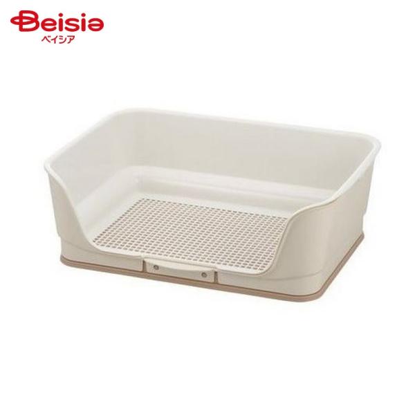 他サイト： リッチェル お掃除簡単ステップ壁付トイレ レギュラー アイボリー ペットの商品画像