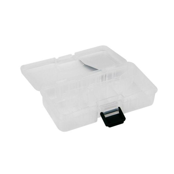 商品情報説明 固定仕切板と可変仕切板で、小物の収納に便利なケースです。用途 パーツ等小物類の収納。機能 本体のエッジ部にR加工を施しているため、スムーズに蓋の開閉が可能です。蓋と本体の連結部に傘を立てているため、連結部の破損を極力回避してい...