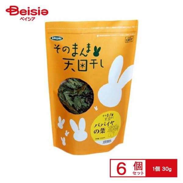 他サイト： 川井 そのまんま天日干し パパイヤの葉 30g ×6個 ペットの商品画像