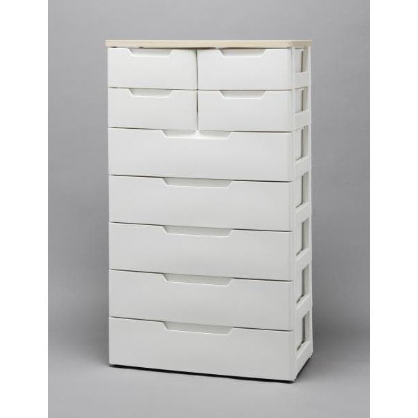 アイリスオーヤマ MUチェスト MU-7254 ホワイト/ペア