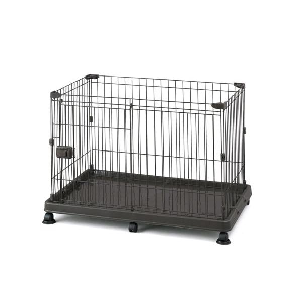 アイリスオーヤマ システムサークルトレー付き STS-600T マットブラウン/マットホワイト