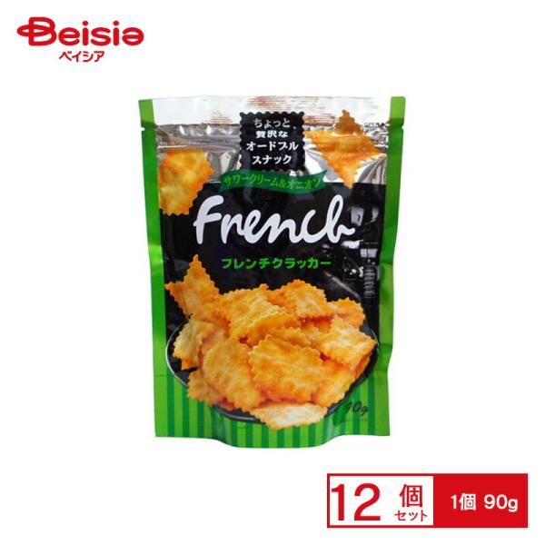 エヌエス フレンチクラッカーサワークリームオニオン 90g×12個