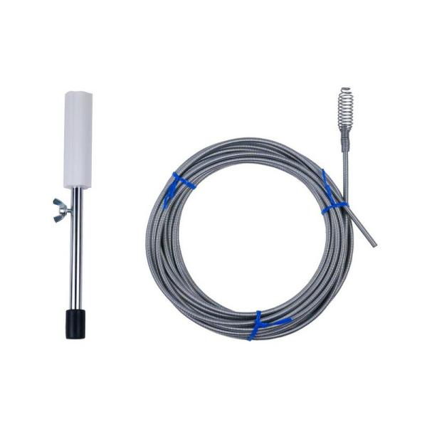 商品情報説明 排水パイプのつまりを解消します。用途 パイプクリーナー。機能 流し台や洗面所、風呂場、トイレの詰まっているところに軽く押込むだけです。ゴム製水きり付きなので、ワイヤーに付着したゴミをカットします。仕様 ●長さ：10m。●パッケ...