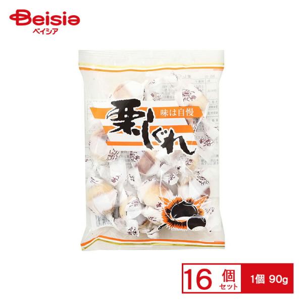 鈴木製菓 栗しぐれ 90g×16個