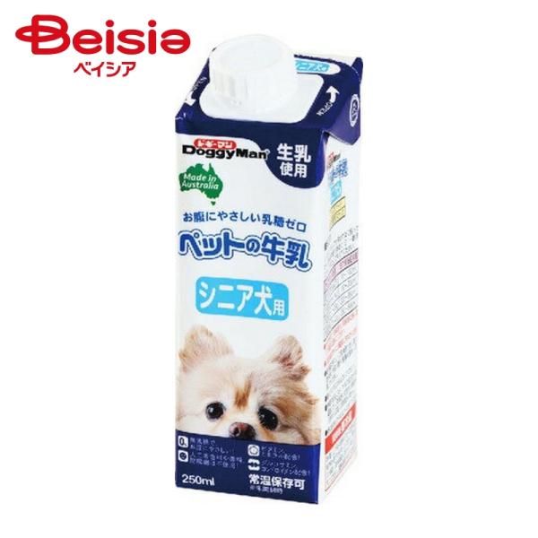 犬用ミルク ドギーマンハヤシ ペットの牛乳 シニア犬用 250ml 24本 92 ベイシアヤフ ショッピング 通販 Yahoo ショッピング