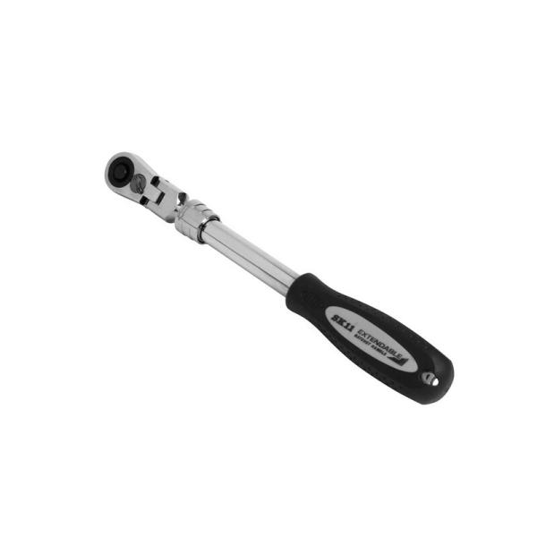 他サイト： SK11 伸縮式ラチェットハンドル SRH3CEF 作業工具 ソケット ハンドルの商品画像