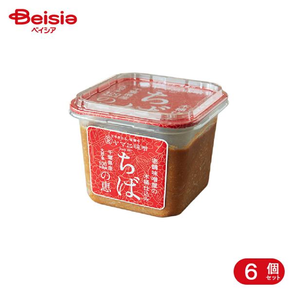 ヤマニ味噌 ちばの恵カップ 700g 6個