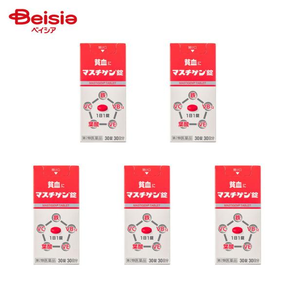 【第2類医薬品】マスチゲン錠 30錠 5個