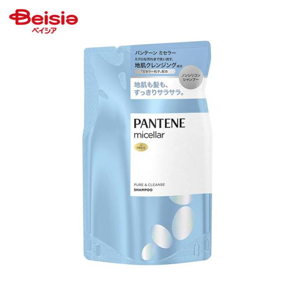 他サイト： P&amp;Gジャパン パンテーン ミセラー ノンシリコンシャンプー ピュア&amp;クレンズ 詰め替え 350mlの商品画像