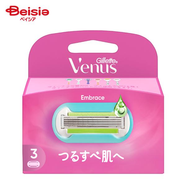 P&amp;G ジレット ヴィーナス(Gillette Venus) つるすべ肌 詰め替え刃3B 3個【 爆買 】