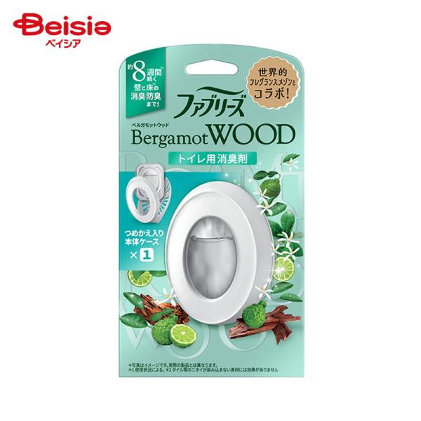 他サイト： P&amp;Gジャパン ファブリーズW消臭トイレ用消臭剤ベルガモットウッド本体 6.3mlの商品画像