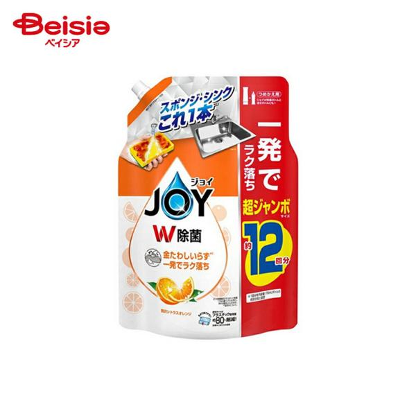 P&amp;G 除菌ジョイコンパクト贅沢シトラスオレンジの香り詰替超ジャンボサイズ 1550ml