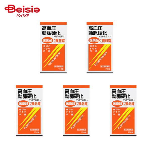 【指定第2類医薬品】マヤ養命錠 170錠 5個