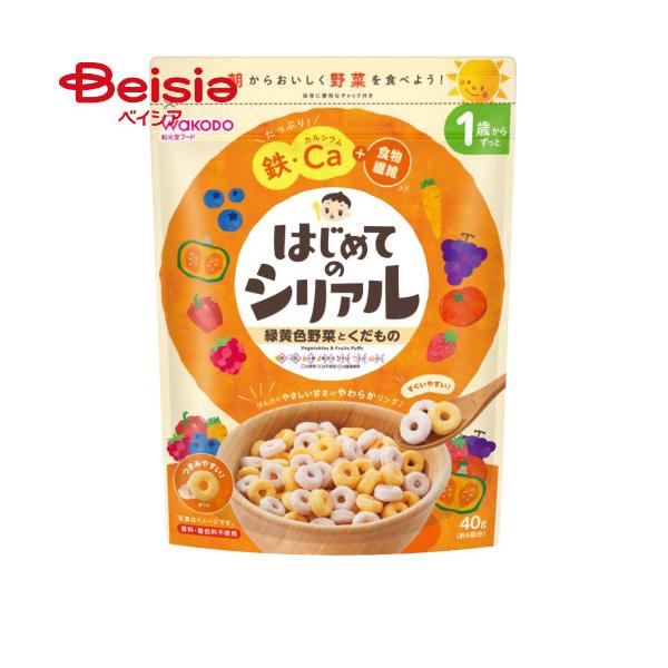 他サイト： アサヒ 和光堂 はじめての緑黄色野菜とくだもの40gの商品画像