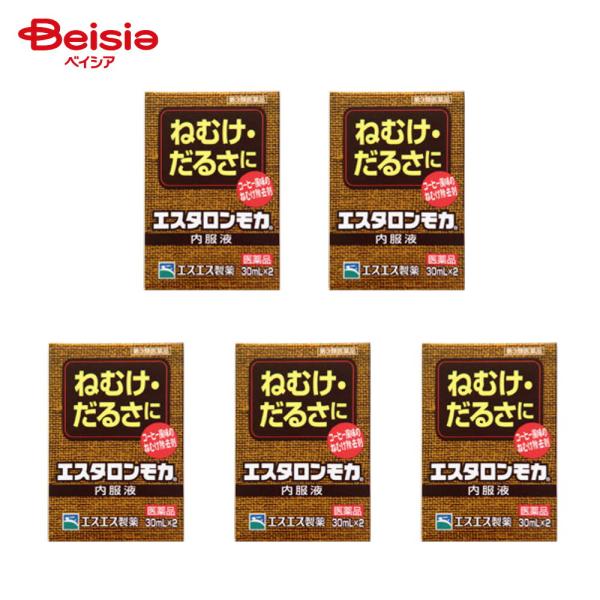 【第3類医薬品】エスタロンモカ内服液 30ml×2 5個