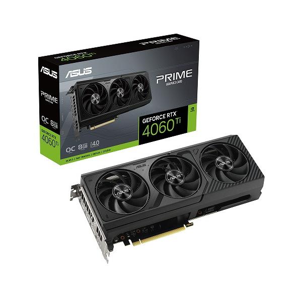 ASUS エイスース グラフィックボード PRIME-RTX4060TI-O8G GeForce RTX