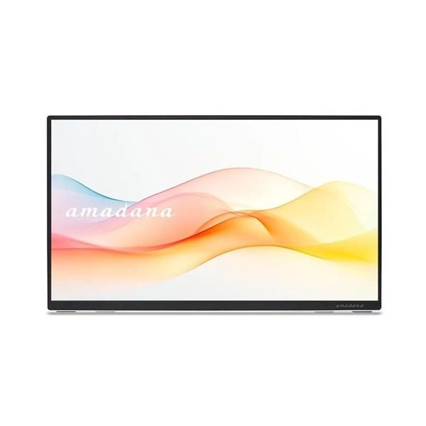 amadana アマダナ 16APM1QJ モバイルモニター 15.6インチ ポータブルディスプレイ DP10 ホワイト