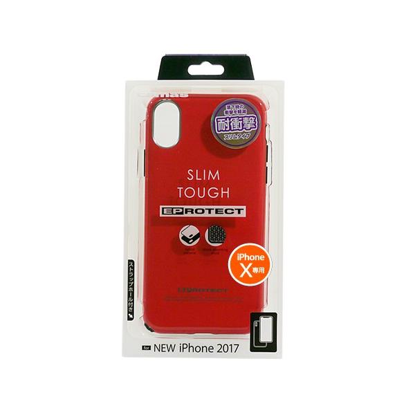 iphonex iphonexs �P�[�X �J�o�[ ���o�[�f�� �ϏՌ� �X�����^�C�v ������� �V���v�� �����d�q�H�� tama's iphone�P�[�X EPROTECT Slim TPS08ESR ���b�h