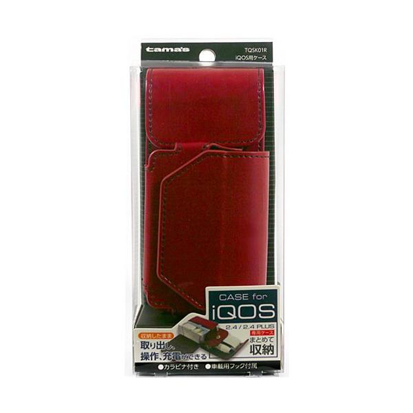 �A�C�R�X iqos �P�[�X �����d�q�H�� tama's iQUS�p�P�[�X ���b�h TQSK01R