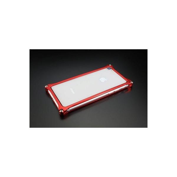 スマホ ケース Iphone Gi 402r ソリッドバンパーip8 7 レッド