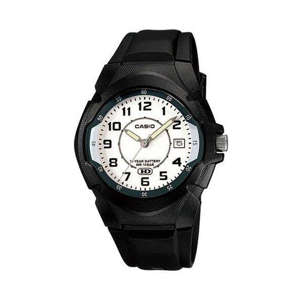 メーカー：カシオJAN：4549526295782型番：MW-600B-7BJH■商品説明■●日付表示、10気圧防水、約10年の長寿命電池を搭載した三針モデルです。●10気圧防水●長寿命バッテリー■仕様■・サイズ(約):縦46.2×横41....