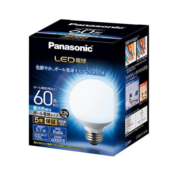 �p�i�\�j�b�N Panasonic LDG6DG70W LED�d��