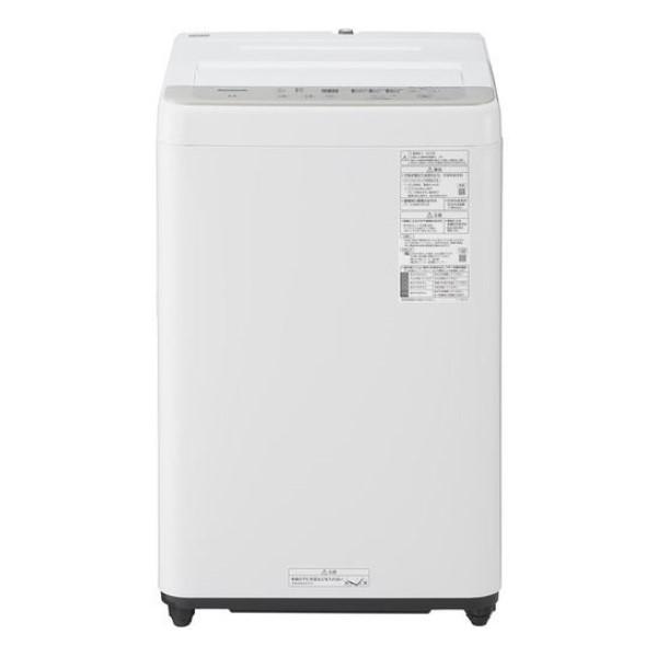 全自動洗濯機 6.0kg サンドグレー パナソニック NA-F6B1-H