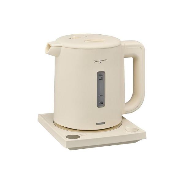 メーカー：ドウシシャJAN：4550668131883型番：EKZ-102MSI■商品説明■●10分連続沸騰でカルキを飛ばして白湯ができる電気ケトルです。〈できあがりの温度は100℃〉●安心・安全、転倒湯漏れ防止機能付き。●空焚き防止自動オ...