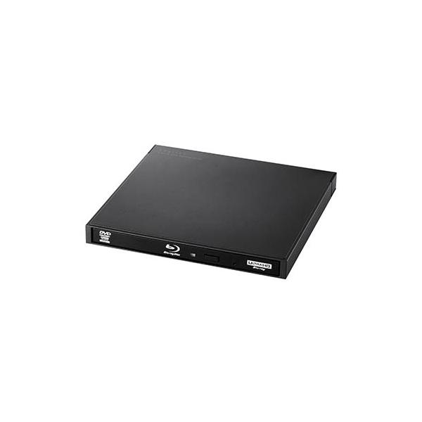 エレコム ロジテック ブルーレイドライブ 外付け ポータブル USB3.2 Gen1 スリム BDXL M-DISC 書込ソフト付属 LBD-PWA6U3LBK