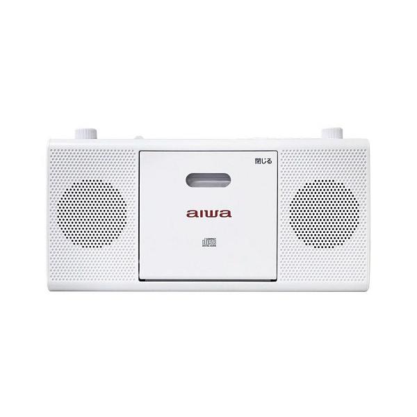 CDラジオ（ホワイト） アイワ GAA4-RCD0001-WH