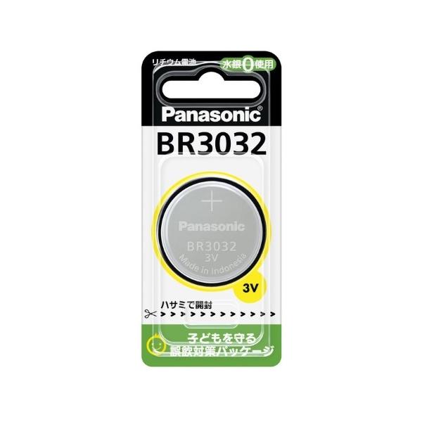 �p�i�\�j�b�N Panasonic �R�C���`���`�E���d�r �{�^���d�r 3V 1�� ���v�Ȃ� BR3032 BR-3032