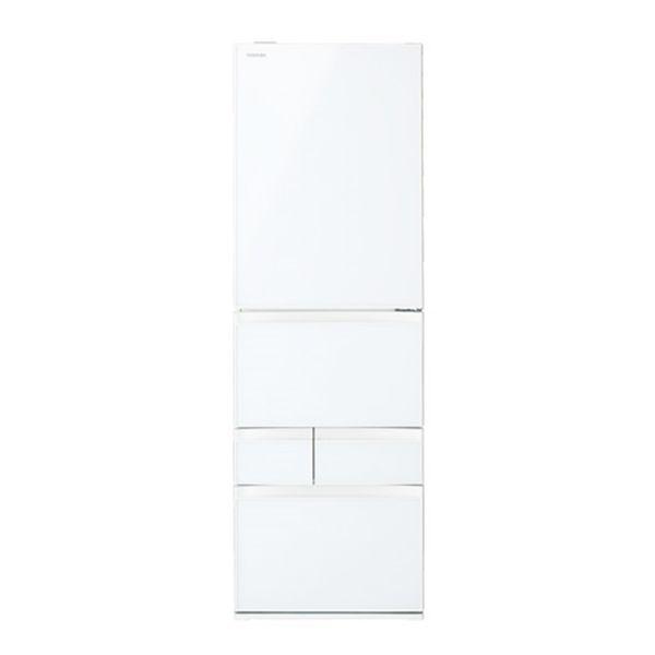 冷蔵庫 片開きタイプ 5ドア 411L 東芝 GR-T41GXH EW : Bサプライズ