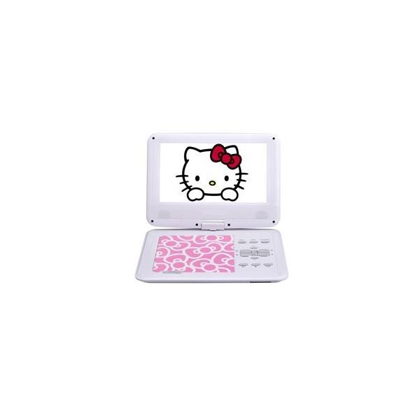 AVOX 9型ポータブルDVDプレーヤー HELLO KITTY モデル ADP-9030MKTY-P