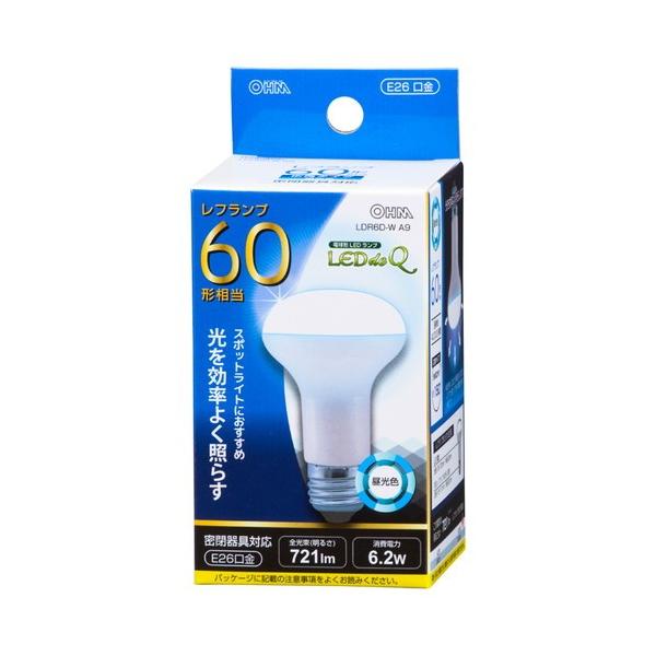 I[d@ OHM LEDd tv` E26 50` 6W F Lp^Cv160° LDR6D-W A9