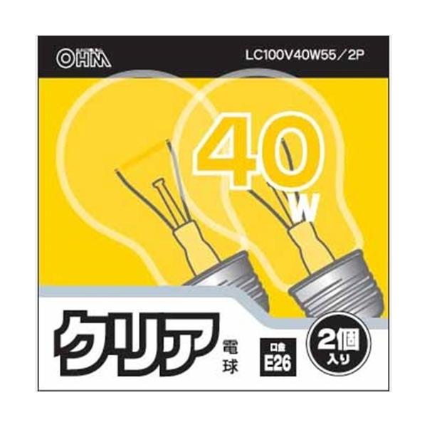 I[d@ OHM M E26/40W NA 2 LC100V40W55/2P