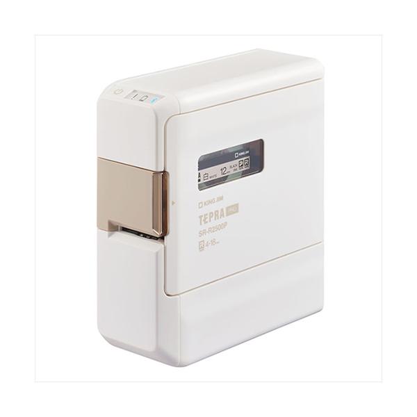 キングジム SR−R2500P ラベルプリンター「テプラ」スマホ専用 ホワイト